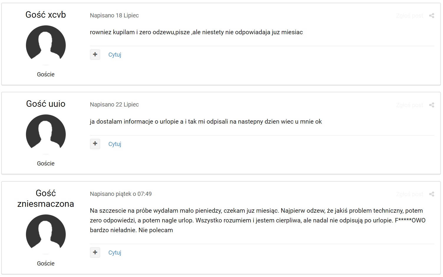opinie o fejmowo