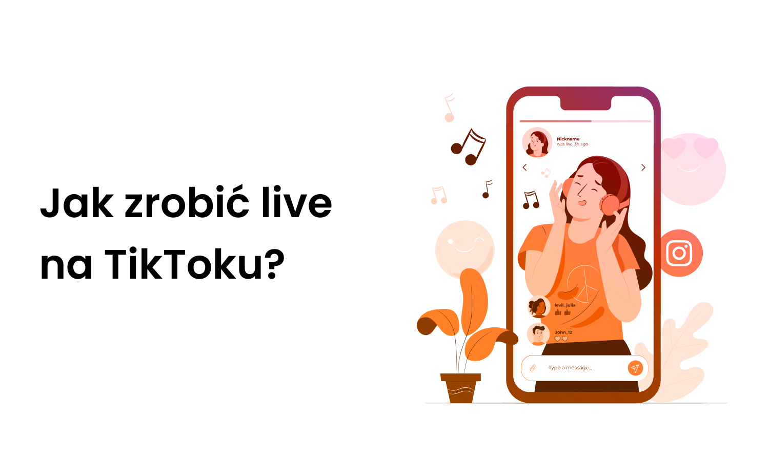 Jak zrobić live na TikToku