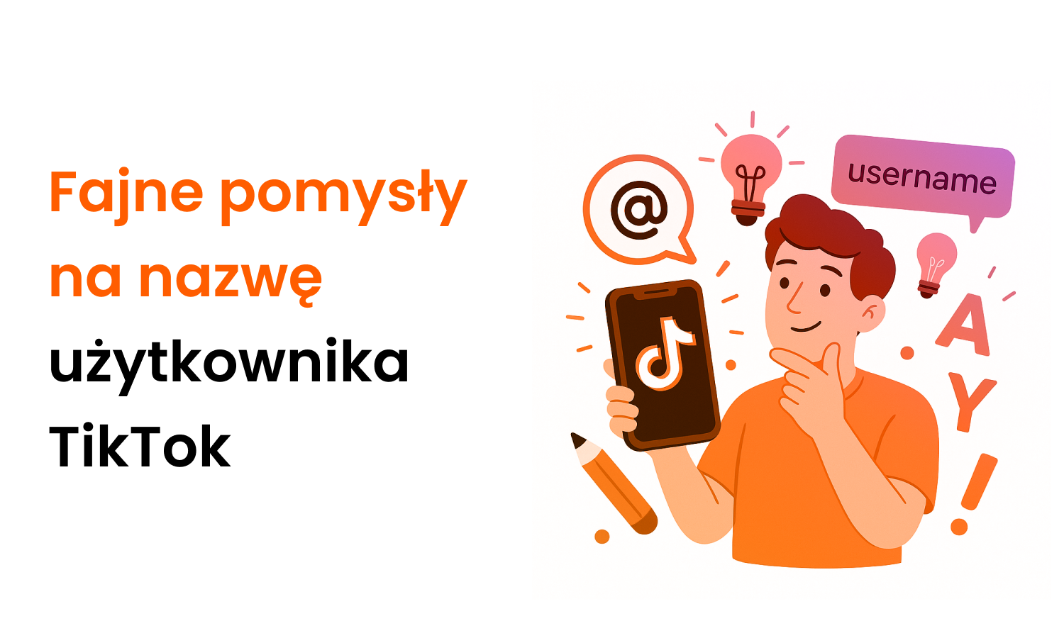 Fajne pomysły na nazwę użytkownika TikTok - Fajna nazwa na TT to już nie problem