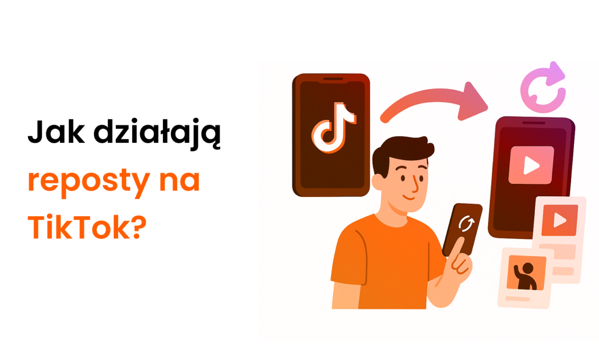 Jak działają reposty na TikTok?